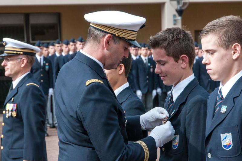 Cérémonie de remise des insignes