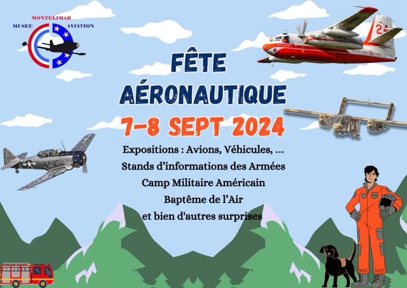 Affiche Fête de l’aéronautique 2024