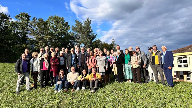 Les membres de l'AEPA présents à l'AG du 14 septembre 2024