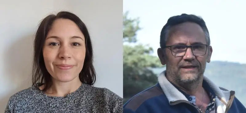 Stéphanie Merle (Trésorière) - Philippe Nawrocki (Responsable communication)