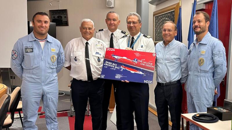 Conférence de l'Equipe de voltige de l'Armée de l'air et de l'espace