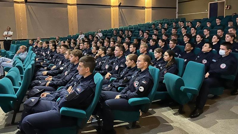 Conférence de l'Equipe de voltige de l'Armée de l'air et de l'espace