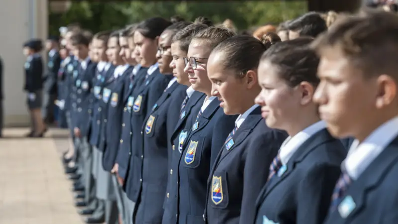 Cérémonie de remise des insignes