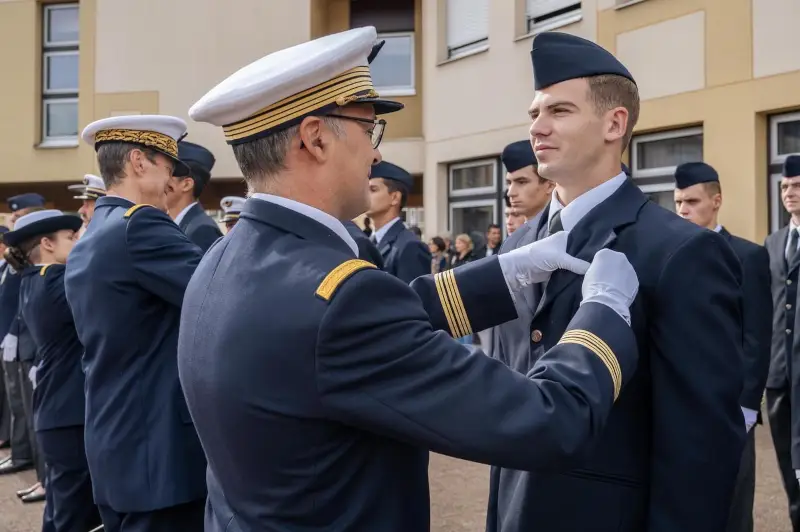 Remise des insignes de l'EPAE