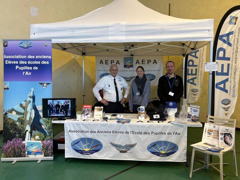 Le stand de l'AEPA