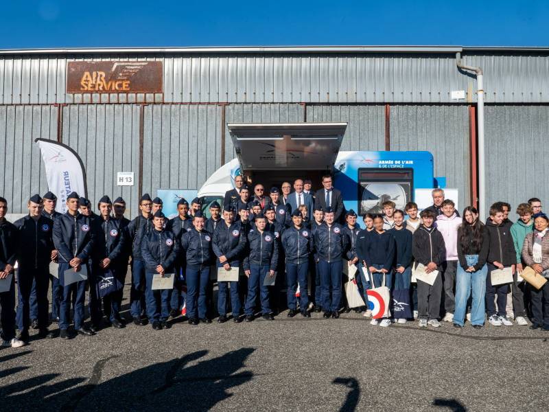 Réception du brevet d'initiation aéronotique (BIA) par la promotion 2025