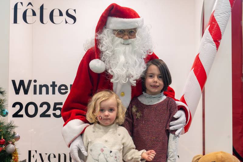Visite du Père Noël à l'École des pupilles de l'air et de l'espace
