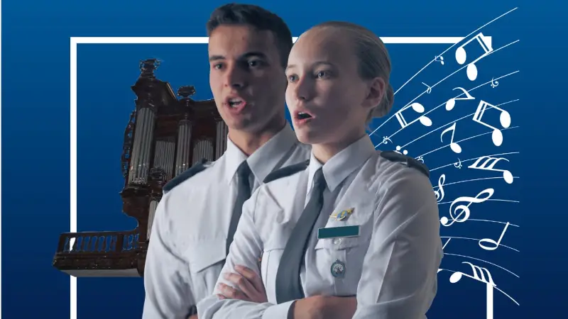 Affiche du Concert du Nouvel An des Classes de l’Air