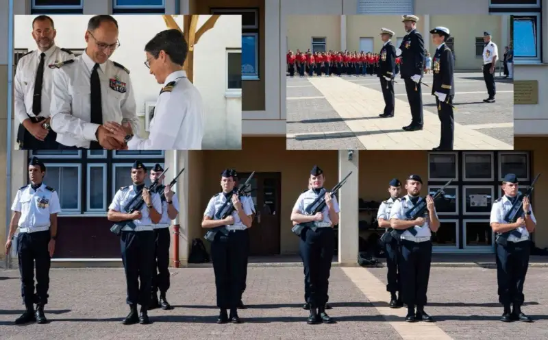 Prise de commandement à la Base aérienne 749