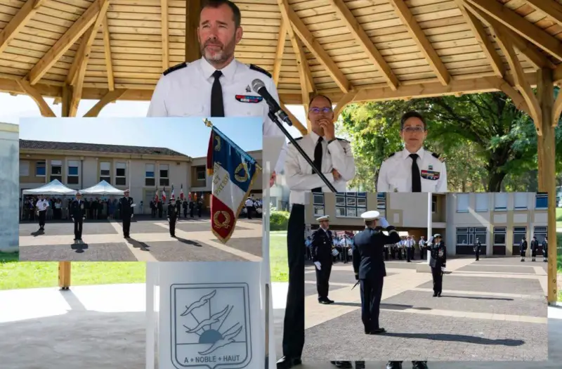 Prise de commandement à la Base aérienne 749