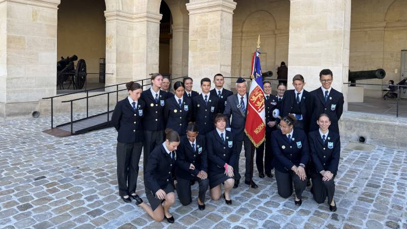 Une délégation de l'EPAE à la messe de la cérémonie du souvenir